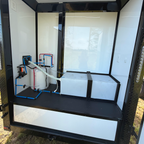 6X12TA Pink Dog Grooming Trailer