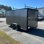 7X16TA Charcoal Work Trailer