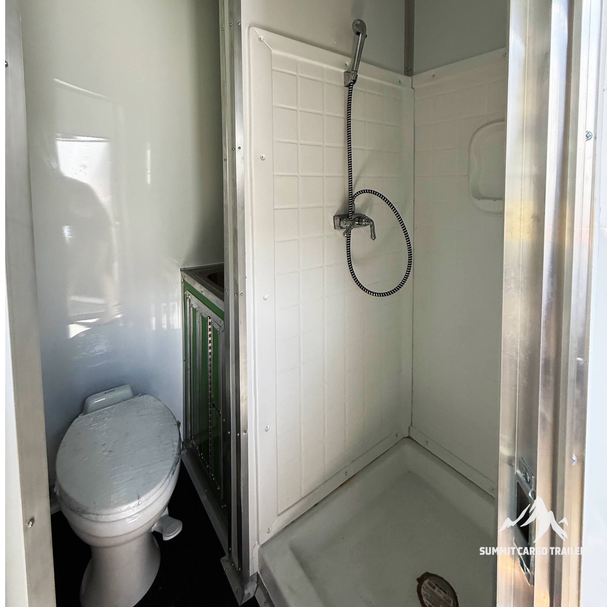 8.5X32TTA White Race Ready Trailer