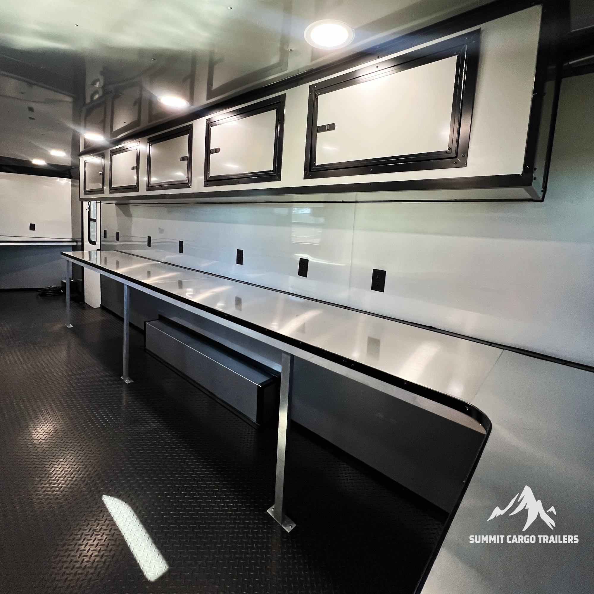 8.5X24TA White Office Trailer