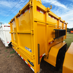 7X12TA Yellow Dump Trailer