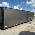 8.5X36TTA5 Charcoal Standard Car Hauler Trailer