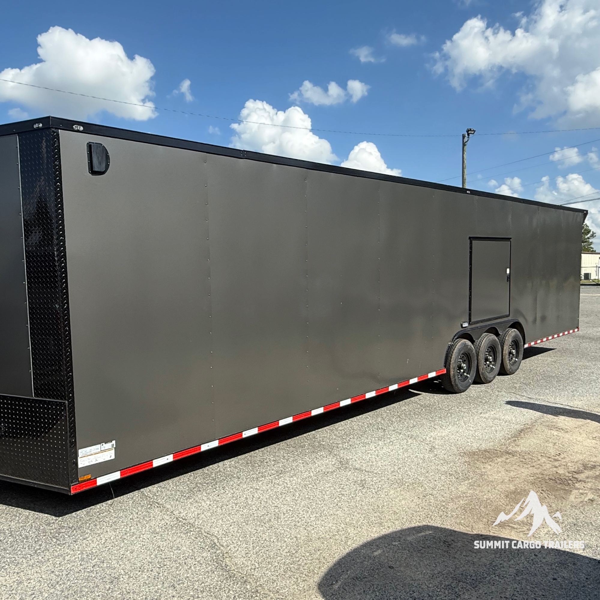 8.5X36TTA5 Charcoal Standard Car Hauler Trailer