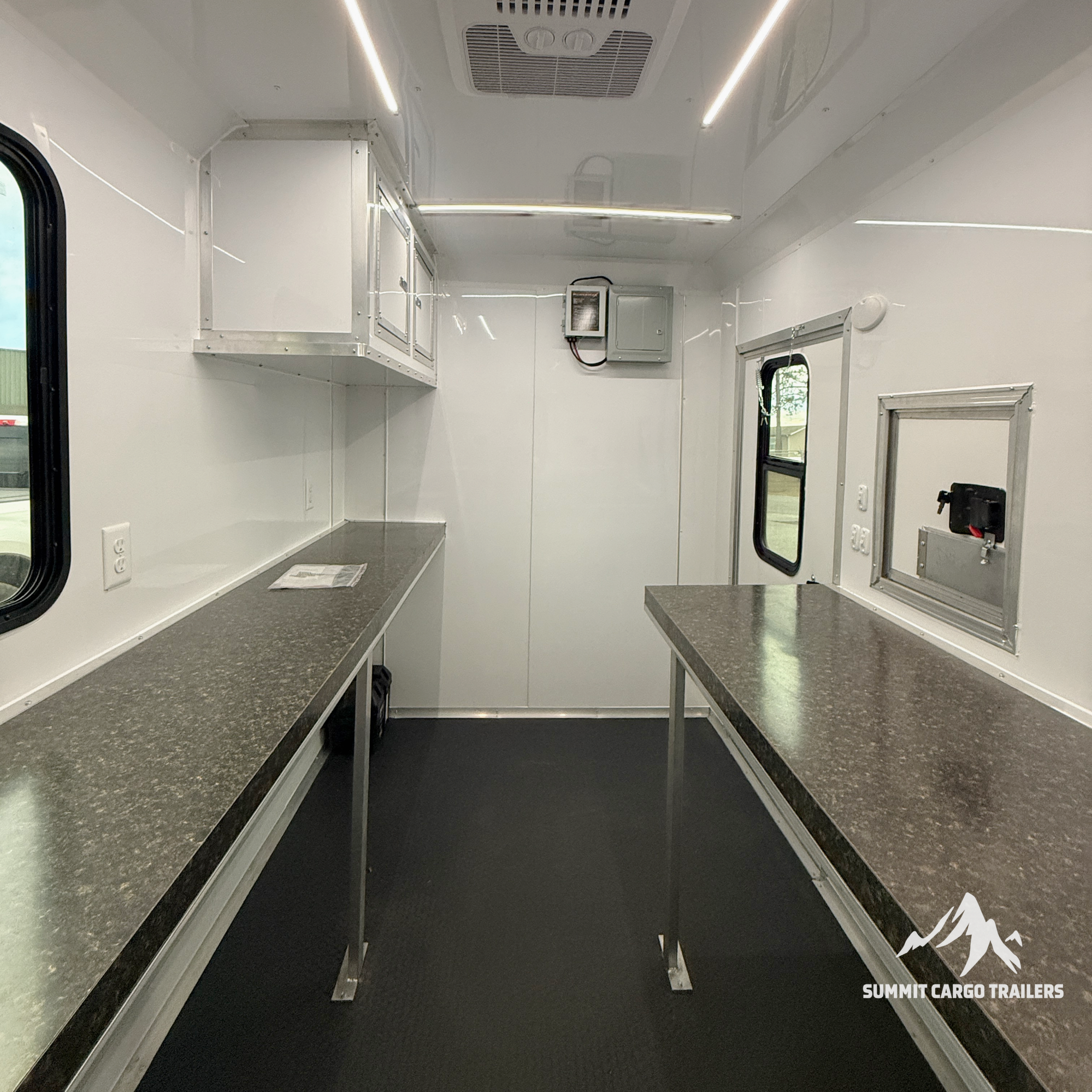 6X10TA White Splicing Trailer