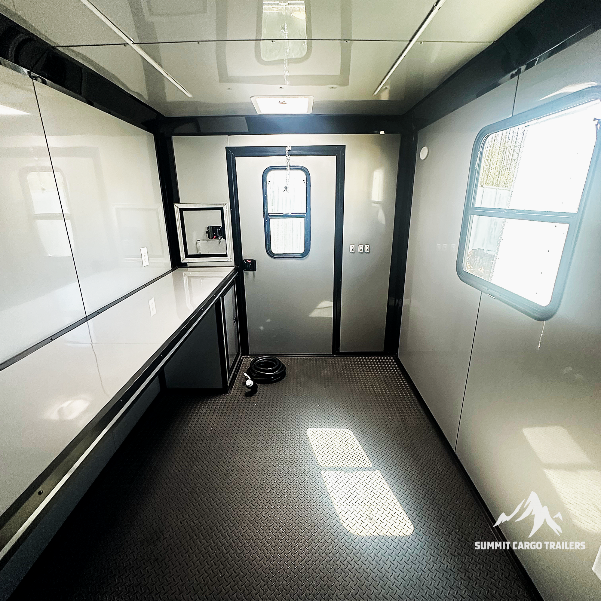 7X12TA Black Splicing Trailer