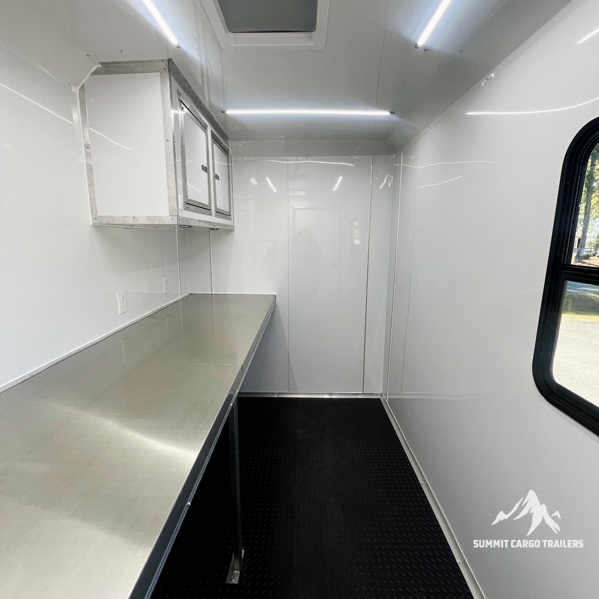 6X10TA Black Splicing Trailer