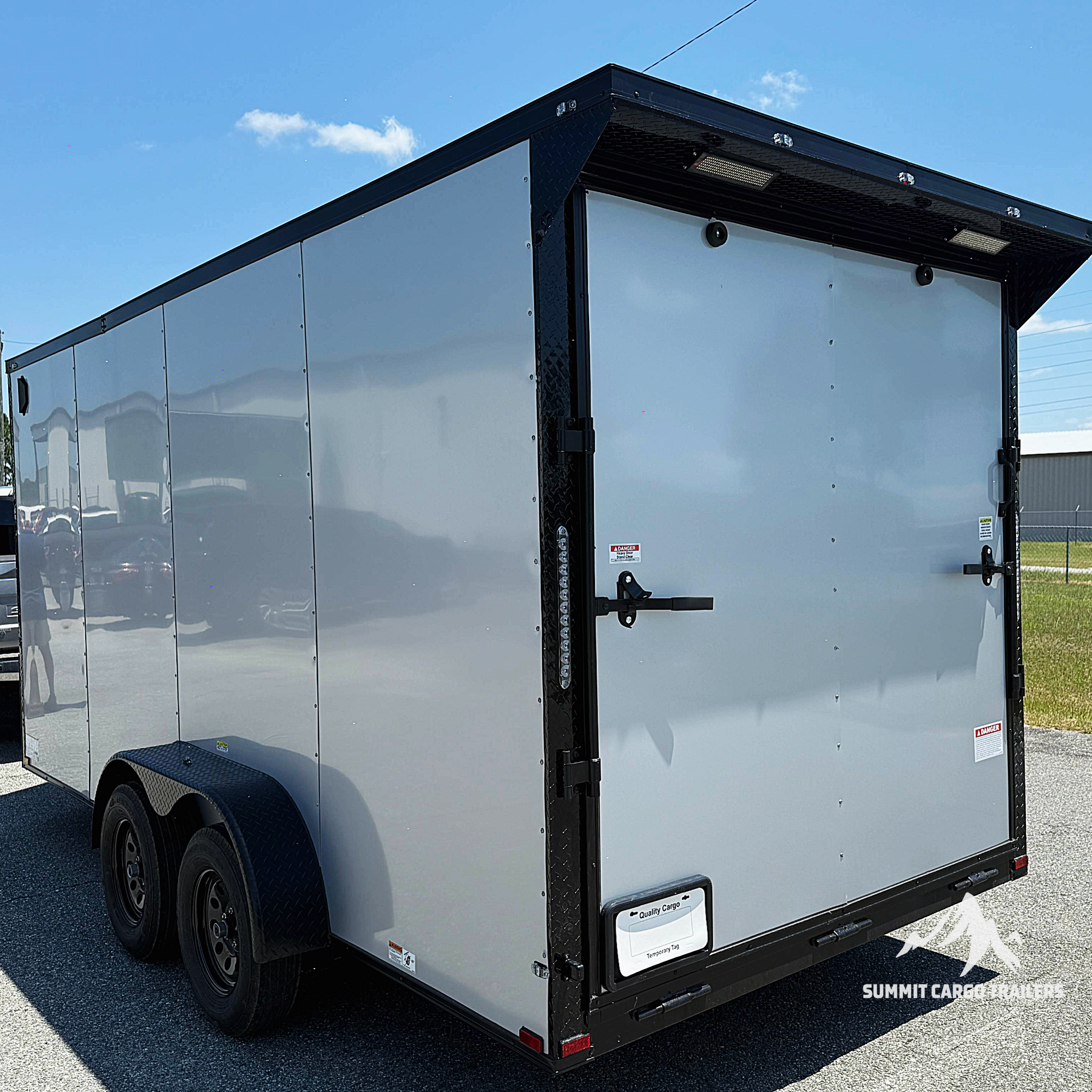 7X16TA Silver Standard Trailer