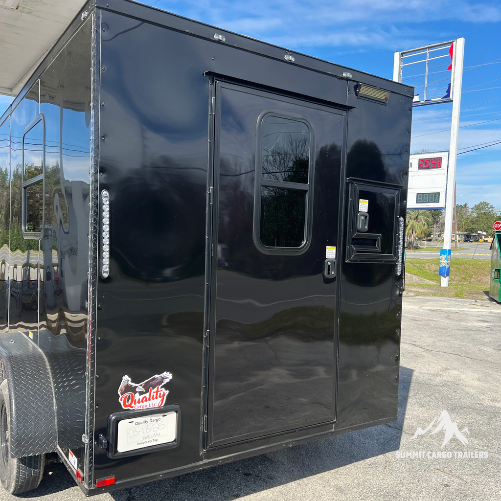 7X12TA Black Splicing Trailer