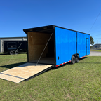 8.5X26TA Blue Standard Car Hauler Trailer