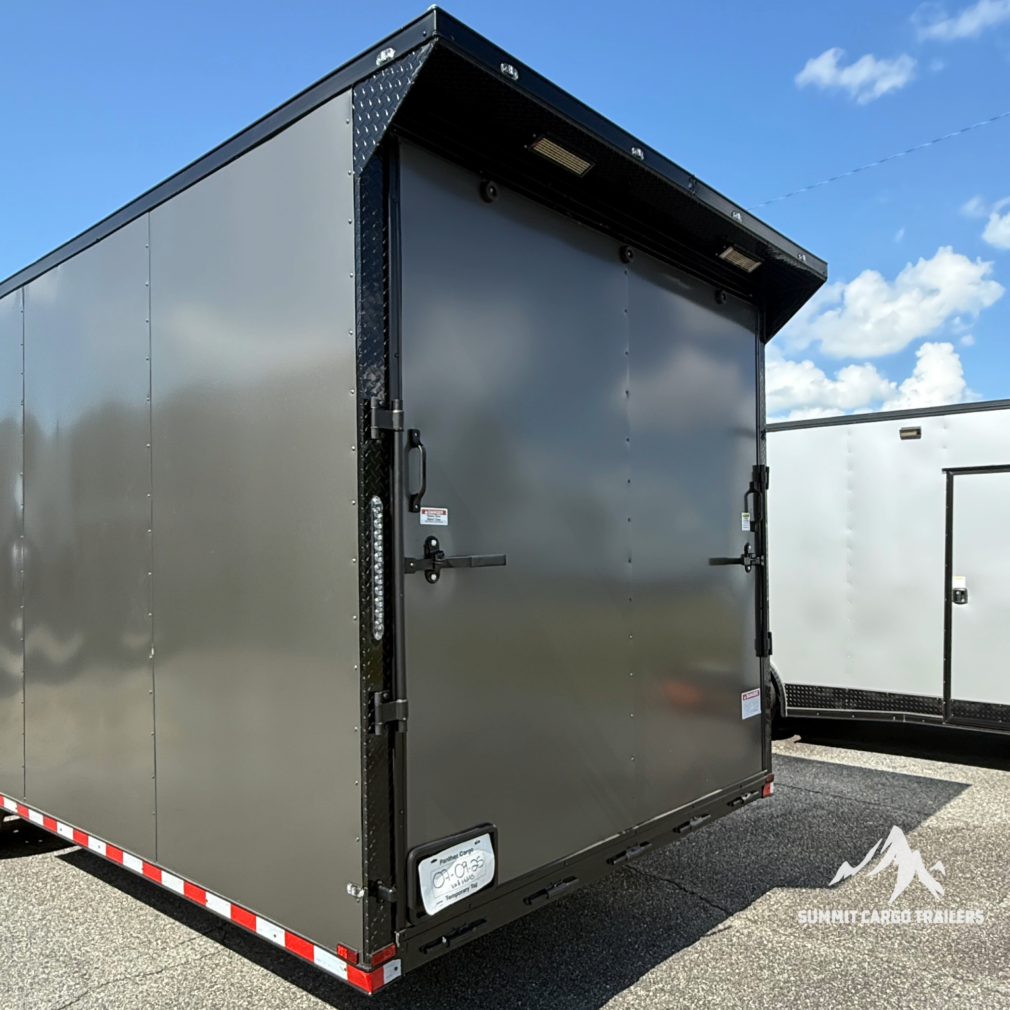 8.5X36TTA5 Charcoal Standard Car Hauler Trailer