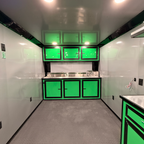 8.5X20TA3 Green Concession Trailer