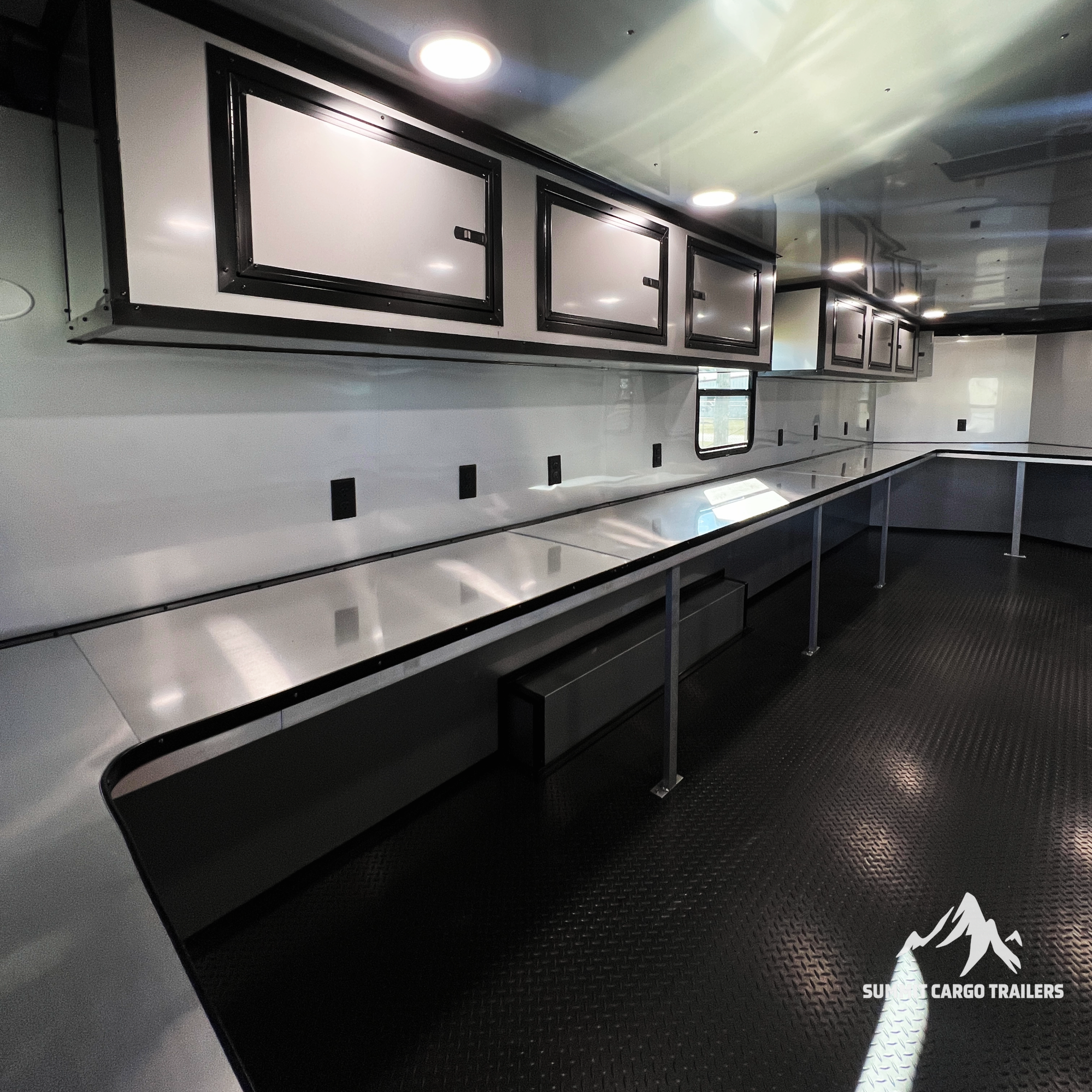 8.5X24TA White Office Trailer