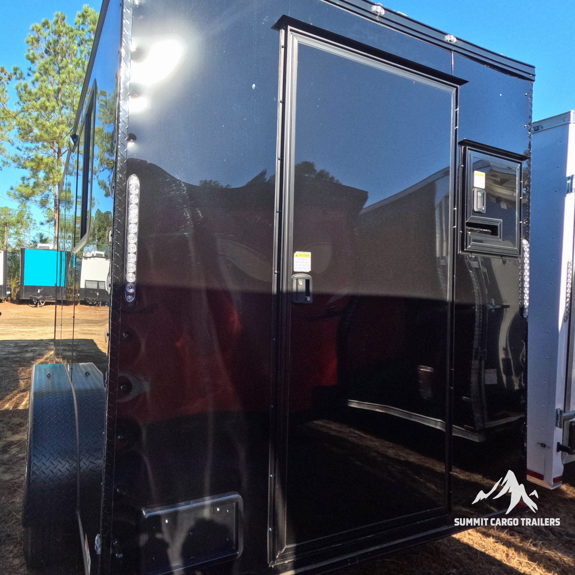 7X12TA Black Splicing Trailer