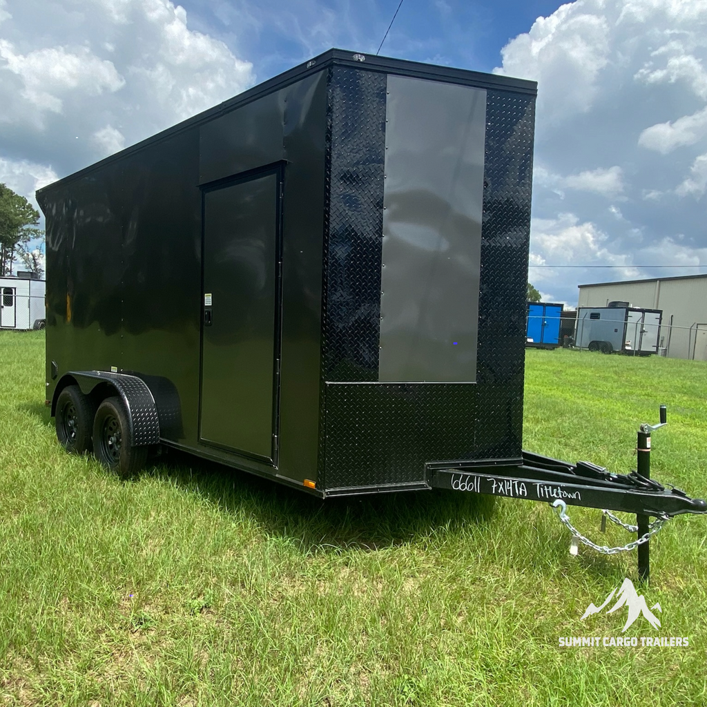 7X14TA Charcoal Standard Trailer