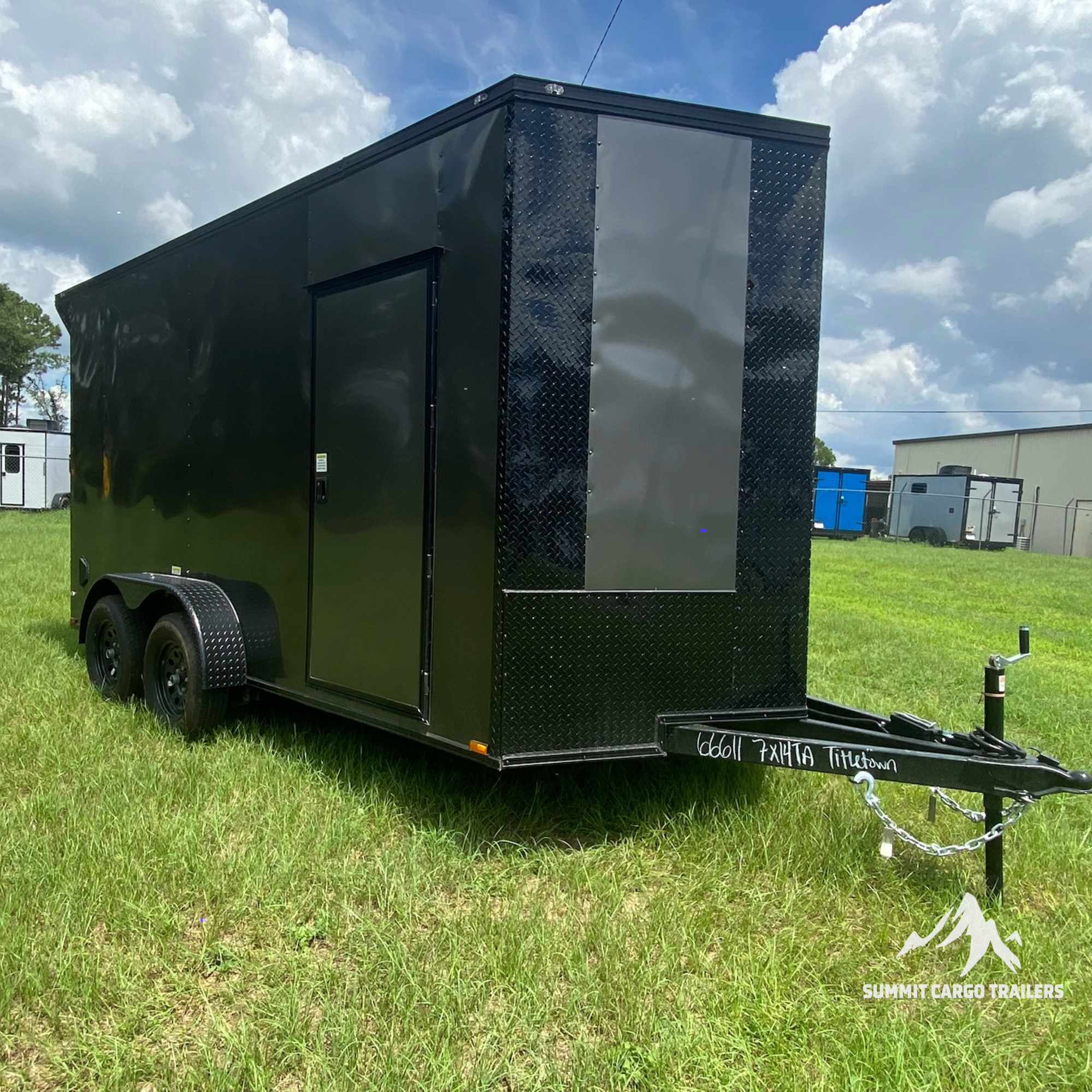 7X14TA Charcoal Standard Trailer