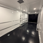 8.5X24TA3 White Gullwing Vendor Trailer