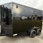 6X12TA Black Standard Trailer