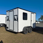 7X12TA White Splicing Trailer