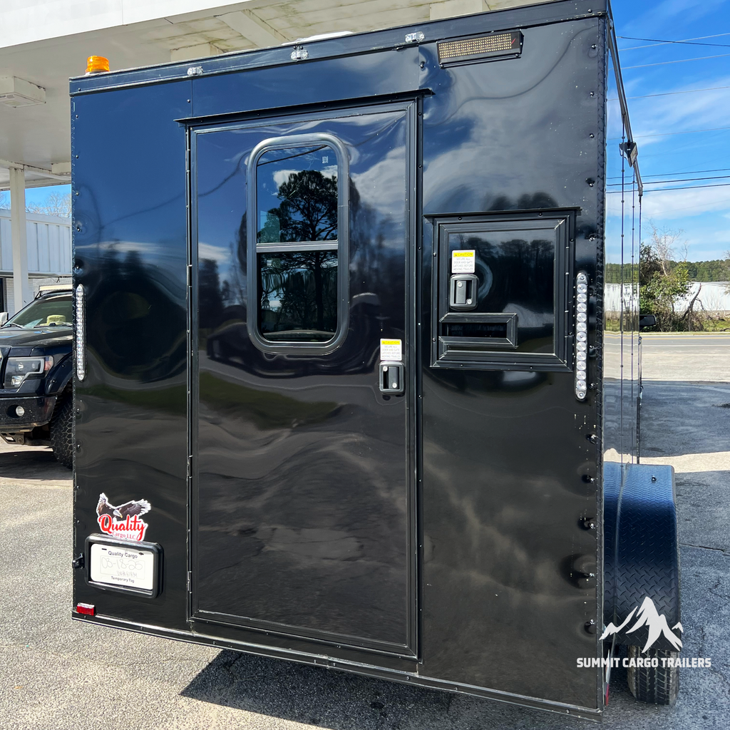 7X12TA Black Splicing Trailer