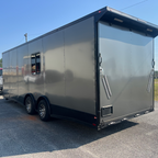 8.5X24TA3 Charcoal Race Ready Trailer
