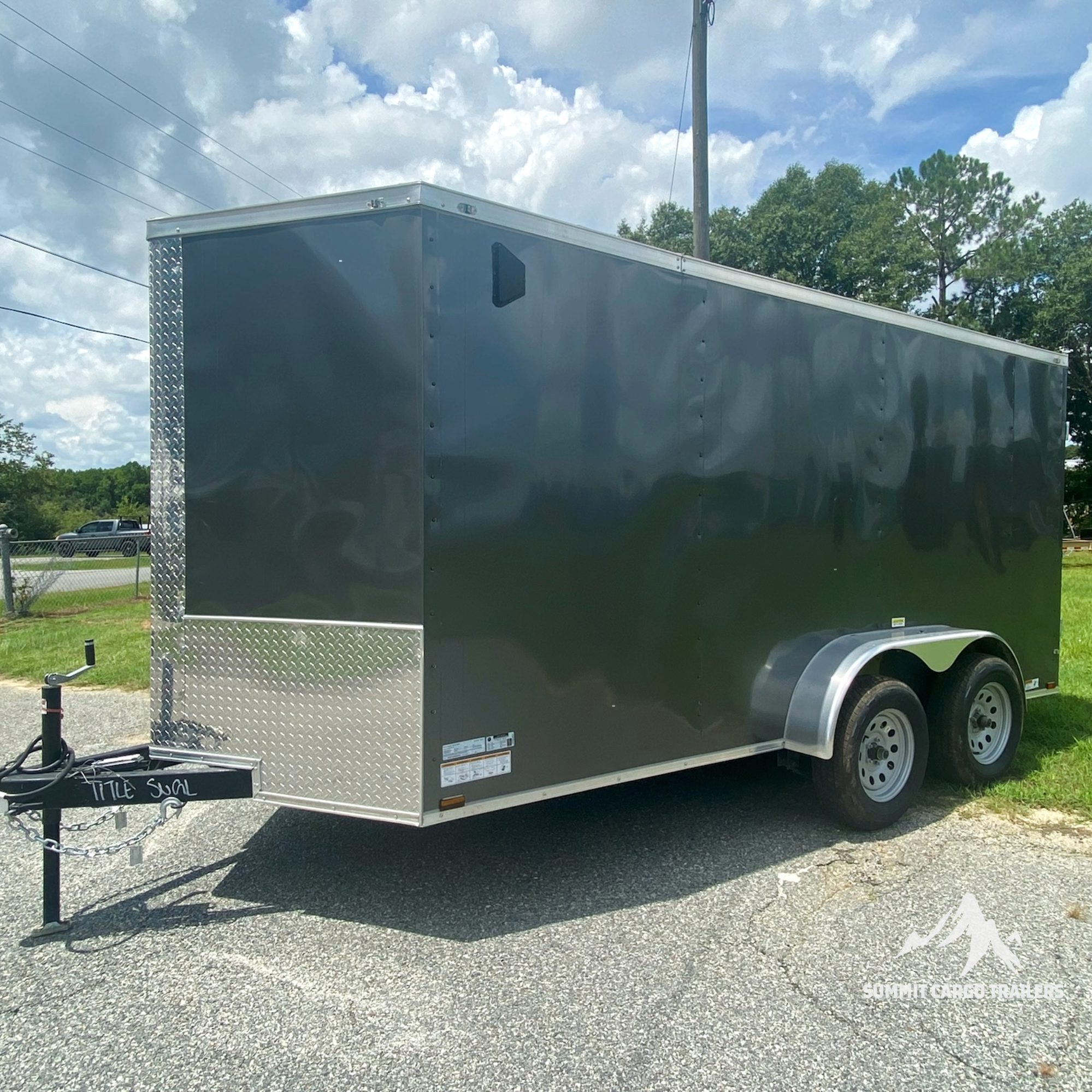 6X14TA Charcoal Standard Trailer