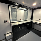 8.5X14TA Black Concession Trailer