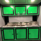 8.5X20TA3 Green Concession Trailer