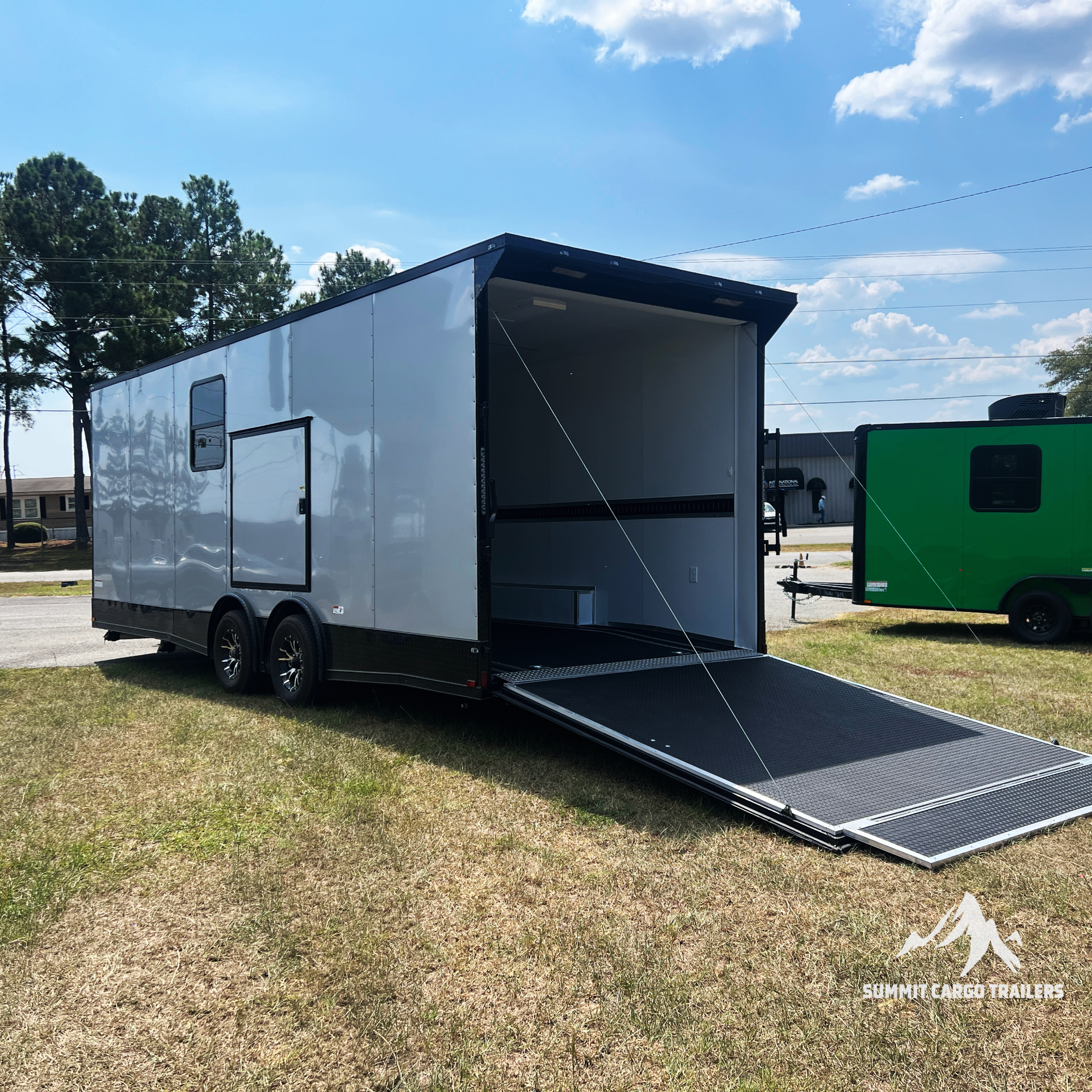 8.5X24TA3 Silver Frost Race Ready Trailer