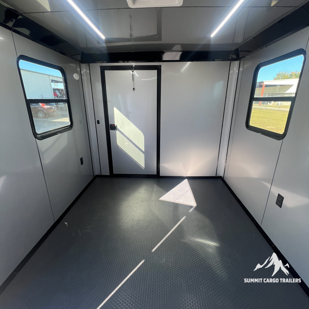 8.5X32TA Charcoal Hybrid Trailer