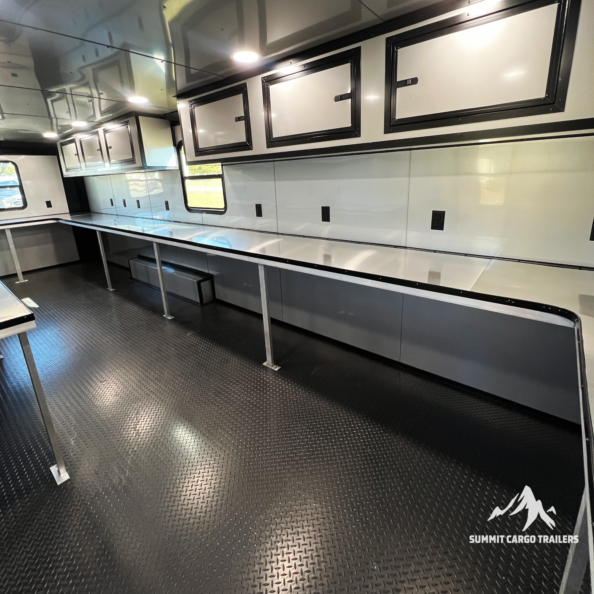 8.5X24TA White Office Trailer