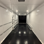 8.5X24TA3 White Gullwing Vendor Trailer