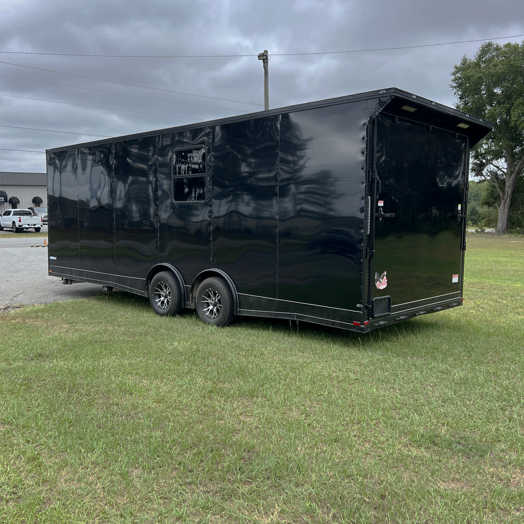 8.5X24TA Black Race Ready Trailer