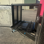 7X14TA Pink Pet Grooming Trailer