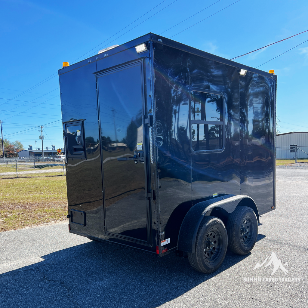 6X10TA Black Splicing Trailer