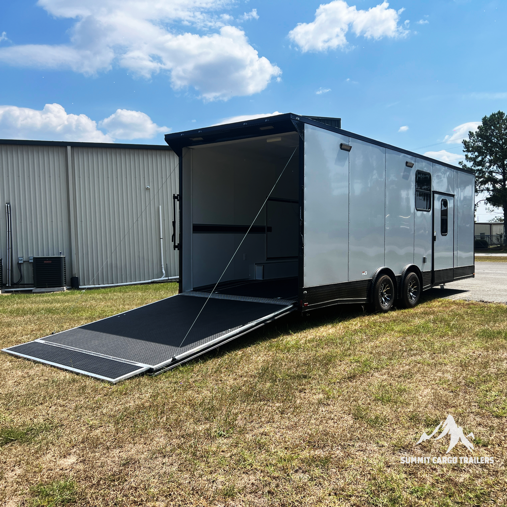 8.5X24TA3 Silver Frost Race Ready Trailer
