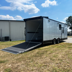 8.5X24TA3 Silver Frost Race Ready Trailer