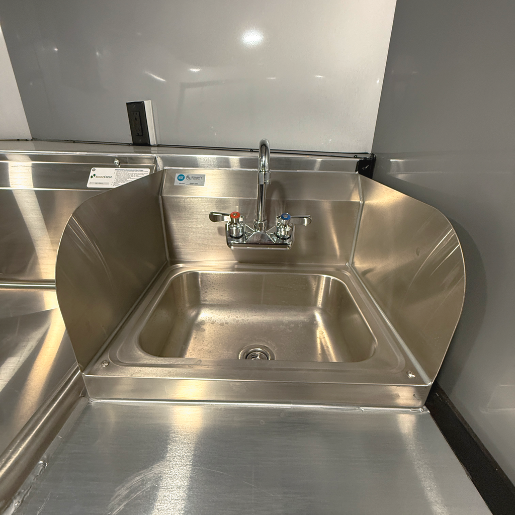 8.5X14TA Black Concession Trailer