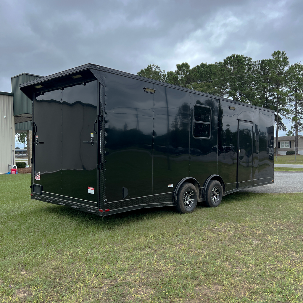 8.5X24TA Black Race Ready Trailer