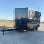 8.5X12TA Black Concession Trailer