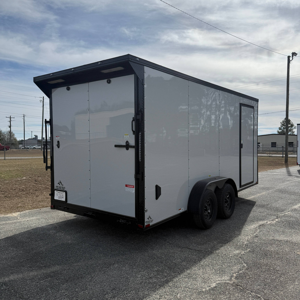 7X16TA Silver Work Trailer