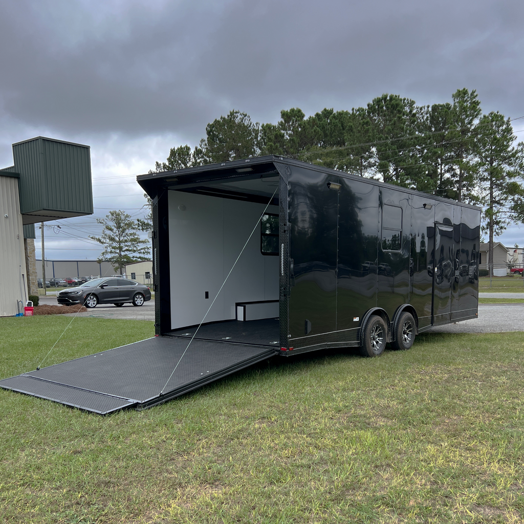 8.5X24TA Black Race Ready Trailer