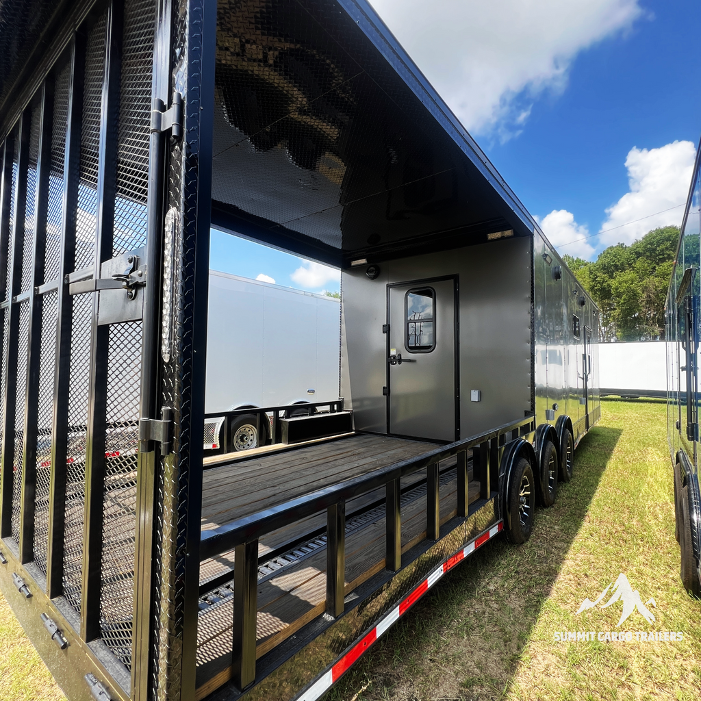8.5X34TTA3 Charcoal Hybrid Trailer