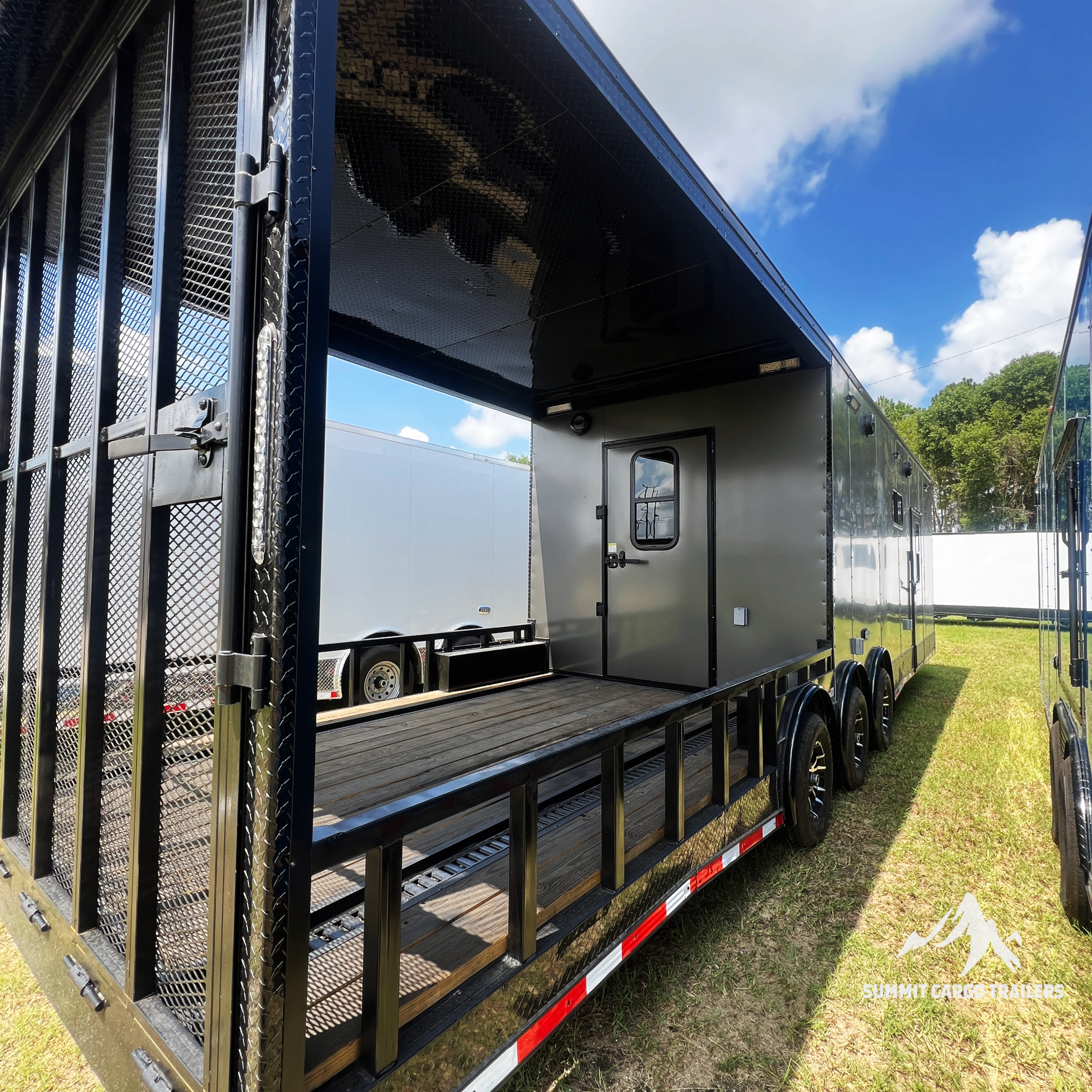 8.5X34TTA3 Charcoal Hybrid Trailer