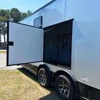8.5X24TA3 Silver Frost Race Ready Trailer