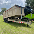7X14TA Tan Dump Trailer