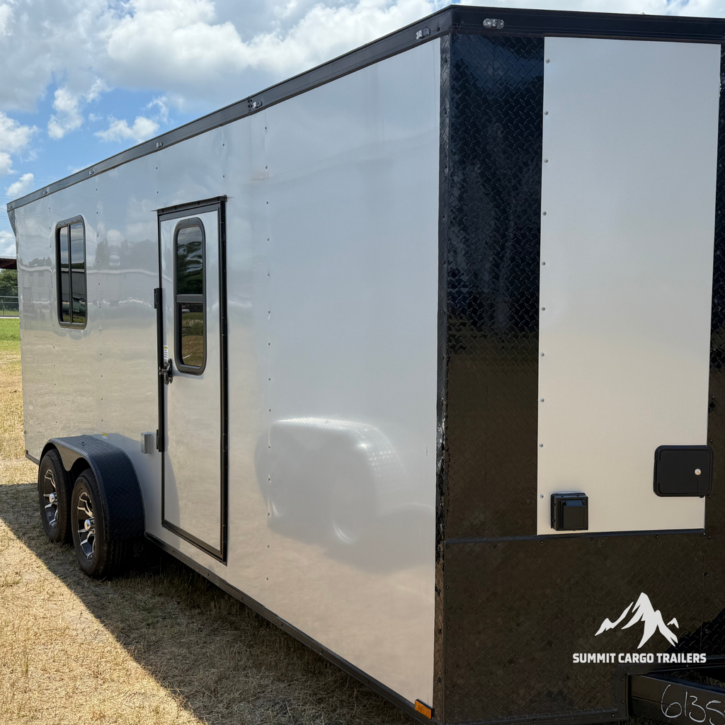 7X20TA Silver Race Ready Trailer