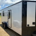 7X20TA Silver Race Ready Trailer