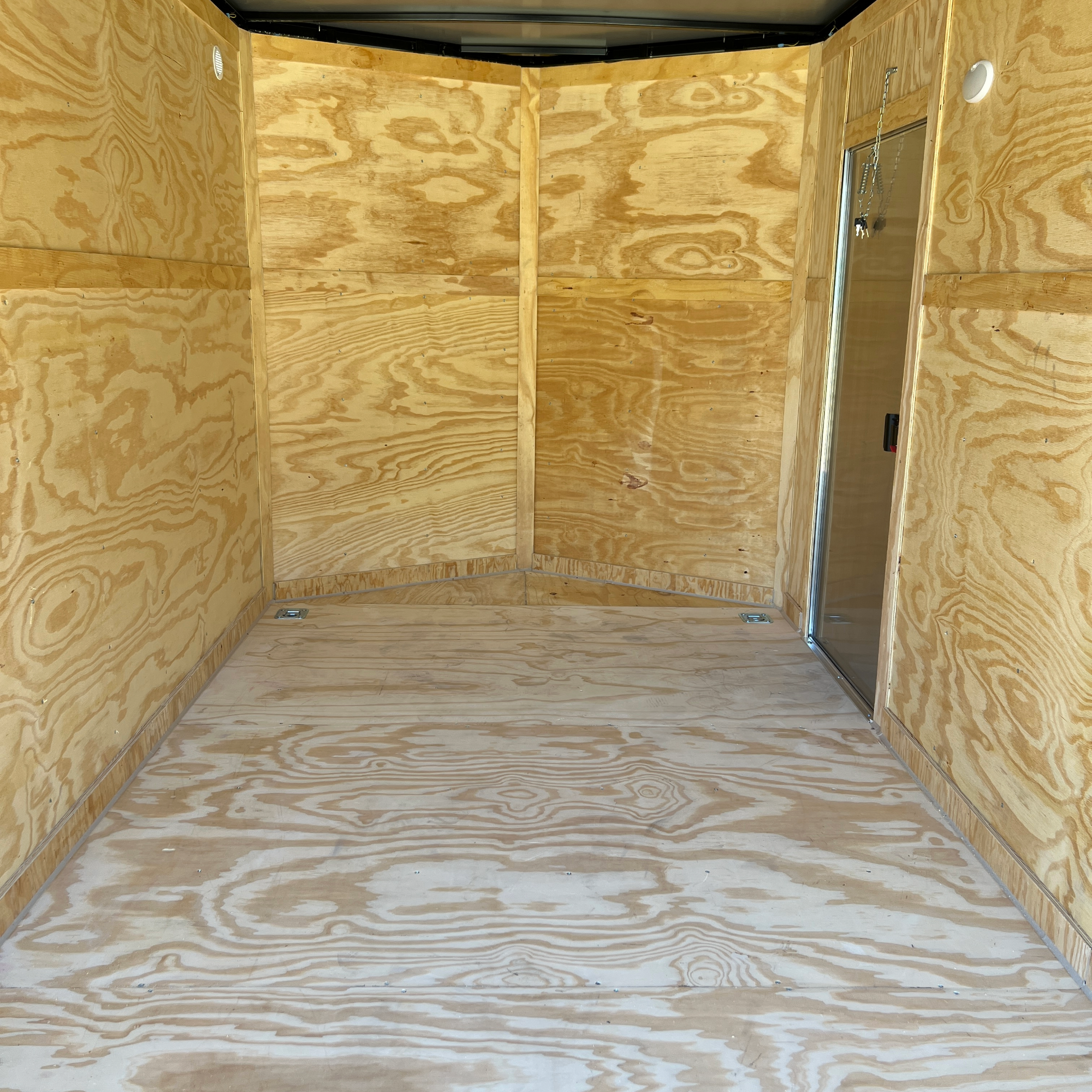 7X14TA White Standard Trailer