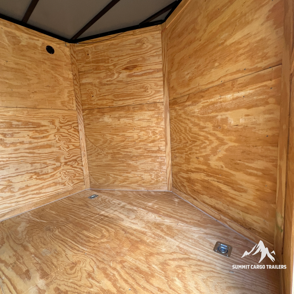 8.5X26TA White Car Hauler Trailer