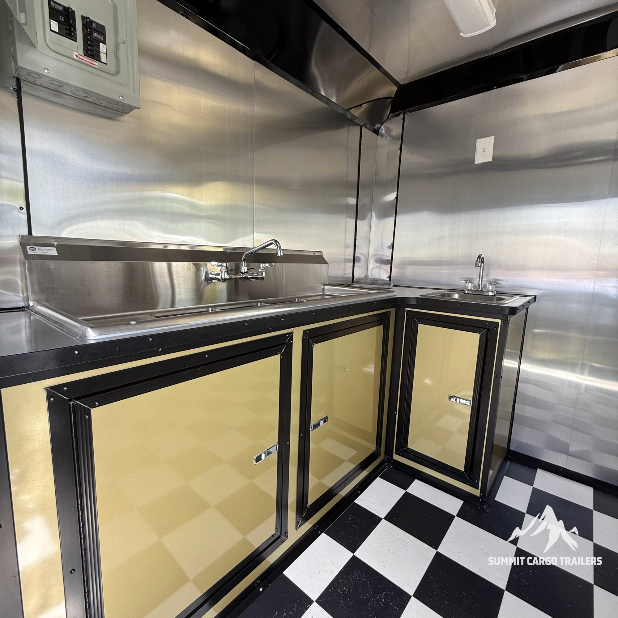 7X12TA Copper Beverage Concession Trailer